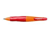 STABILO EASYergo 3.15, ergonomische vulpotlood, rechtshandig, oranje/rood, per stuk - thumbnail