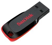 SanDisk Cruzer® Blade™ USB-stick 128 GB Zwart SDCZ50-128G-B35 USB-A 2.0 - thumbnail