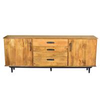 Livingfurn Dressoir 'Ayleen' Mangohout, 200cm - thumbnail