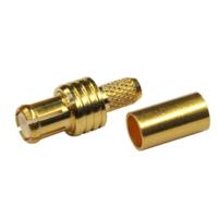 Telegärtner 100027681 100027681 MCX-connector Stekker, recht 50 Ω 1 stuk(s) - thumbnail