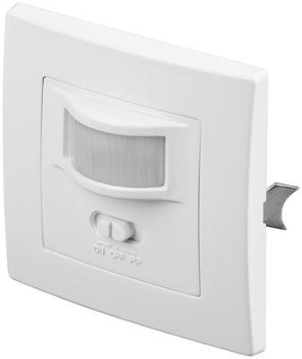 Goobay 96005 Inbouw (in muur) PIR-bewegingsmelder 160 ° Triac Wit IP20