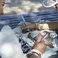 Sharpie Permanent marker Fine blauw - thumbnail