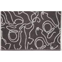 Cawö Cawö Cute Cats 6264 Handdoek 50x100 basalt/platin - thumbnail