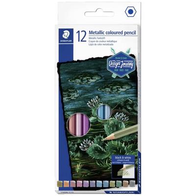 Staedtler Kleurpotlood metallic 146M Zeshoek zacht 146M C12 12 stuk(s) Staedtler Kleurpotlood metallic 146M Zeshoek zacht 146M C12 12 stuk(s)