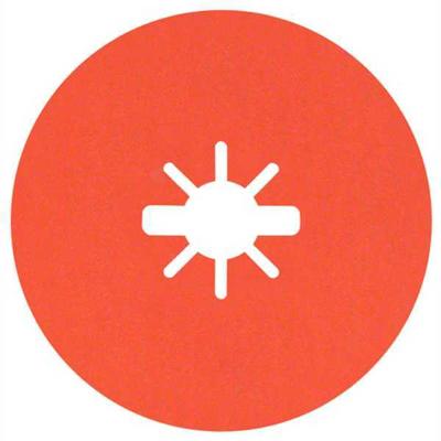 Bosch Accessories 2608621821 Fiberschijf Diameter 115 mm Boordiameter 22.23 mm 25 stuk(s)