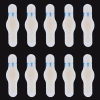 10 STKS voetverzorging huid hydrogel analgetische blaren slip hiel beschermer grootte: 17x60cm - thumbnail
