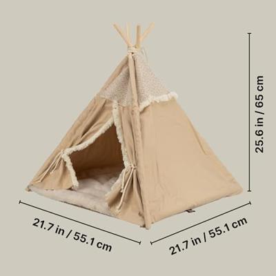 Hondenbed Trixie Beige 55 × 65 × 55 cm - thumbnail