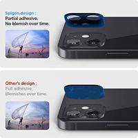 Spigen Glas.tR Optik Camera Screenprotector compatibel met iPhone 12, 2 stuks, Zwart, Antikras, 9H Hardheid Beschermende Film - thumbnail