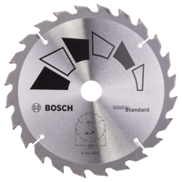 Bosch Accessoires Cirkelzaagblad Basic 170X22X20/16,T24 - 2609256812 - thumbnail
