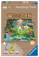 Ravensburger houten legpuzzel eenhoorn - 44st. - thumbnail