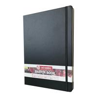 Schetsboek A4 - zwart - 80 vellen - thumbnail