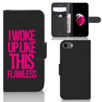 iPhone 7 | 8 | SE (2020) | SE (2022) Hoesje met naam Woke Up - Origineel Cadeau Zelf Maken - thumbnail