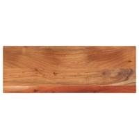 Tafelblad rechthoekig 90x30x3,8 cm massief acaciahout - thumbnail