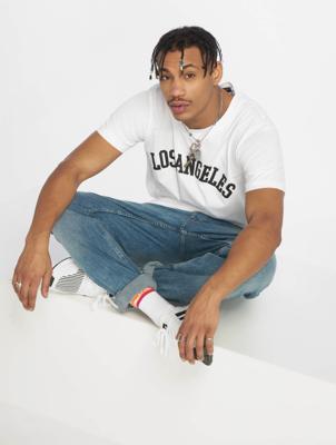 Mister Tee / t-shirt Los Angeles in wit Mister Tee / t-shirt Los Angeles in wit