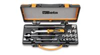 Beta Doppendoos met 13 twaalfkant dopsleutels en 5 toebehoren 910AS/C13 - 009100925 - thumbnail