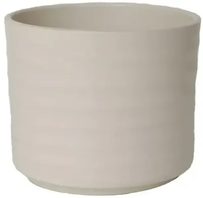 HS Potterie Berlin bloempot keramiek 23x19.5cm creme