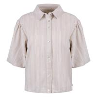 Nukus Blouse Leia Stripe | Sand - thumbnail