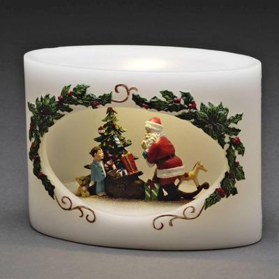 Konstsmide 1892-100 LED-kaars met echte was Wit Warmwit Konstsmide 1892-100 LED-kaars met echte was Wit Warmwit