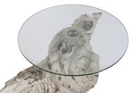 Bijzettafel DKD Home Decor Grijs Kristal Magnesium 96 x 52 x 62 cm - thumbnail