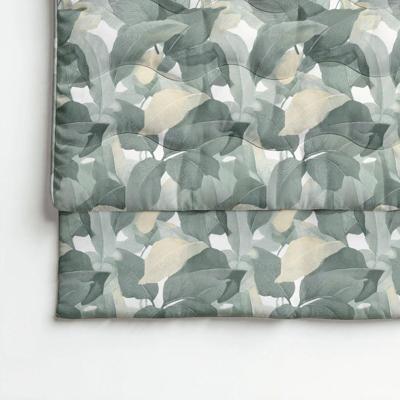 Zelesta Zelesta Pure Design Green Forest 140x200 - Katoenen Hoesloos Dekbed met Vaste Overtrek