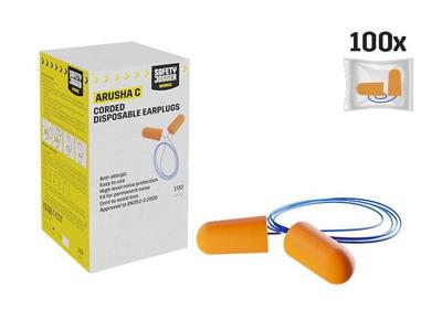 Safety Jogger Oordopjes | Tegen een hoog geluidsniveau | Oranje - SW9310UNI