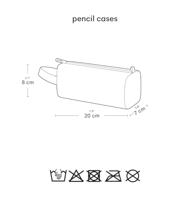 Etui voor jongens VÉHICULES A Little Lovely Company bleekblauw - thumbnail