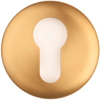 Formani | Cilinderrozet | EVBY52 | Rond | PVD mat goud - thumbnail