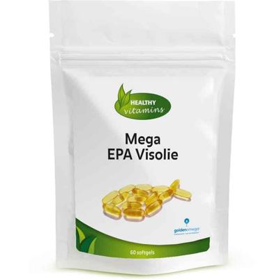Mega EPA Visolie | 60 softgels | vitaminesperpost.nl