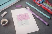 STABILO Pen 68 viltstift, kartonnen etui van 18 stuks in geassorteerde zachte kleuren - thumbnail