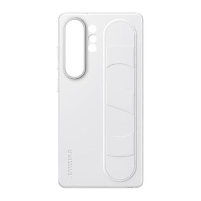 Samsung Galaxy S25 Ultra Stand Grip Case Telefoonhoesje Wit