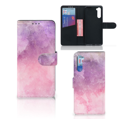 Hoesje OnePlus Nord Pink Purple Paint Hoesje OnePlus Nord Pink Purple Paint