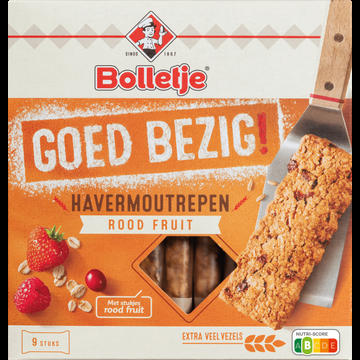 Bolletje Goed Bezig! Rood Fruit 9 Stuks 210 g bij Jumbo