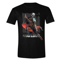 Star Wars The Mandalorian T-Shirt Mando Pose Size XL - thumbnail