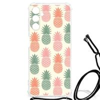 Samsung Galaxy A13 5G | A04s Beschermhoes Ananas - thumbnail