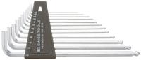 PB Swiss Tools Pb inbussleutelset lang+kogelkop/inch - thumbnail