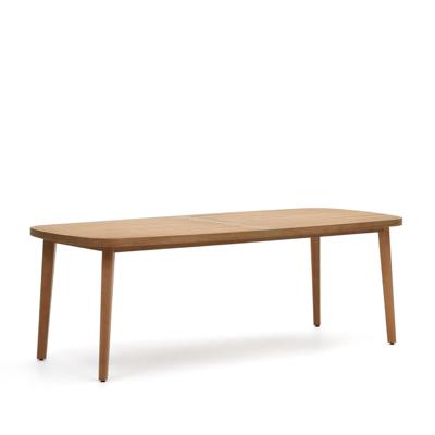 Kave Home Tuintafel 'Maset' Eucalyptushout, 225 x 100cm