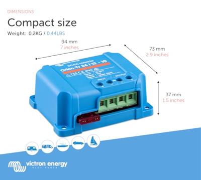 Victron Energy Orion-Tr 24/12-10 DC/DC-converter 24 V/DC - 12.5 V/DC/12 A 120 W