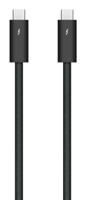 Apple MW5H3ZM/A Thunderbolt-kabel Thunderbolt 4 Thunderbolt (USB-C) stekker, Thunderbolt (USB-C) stekker 3 m Zwart - thumbnail