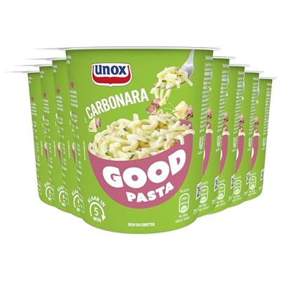 Unox Good Pasta Carbonara 8 x 71 g bij Jumbo Unox Good Pasta Carbonara 8 x 71 g bij Jumbo