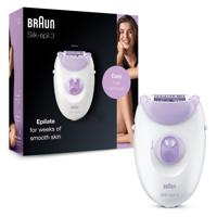 Braun Silk-épil 3 3170 Violet, Wit 20 pincetten - thumbnail