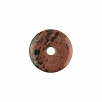 Donut Obsidiaan Mahonie (30 mm) - thumbnail