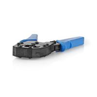 Krimptang voor RJ45 - RJ11 - RJ10 blauw - thumbnail