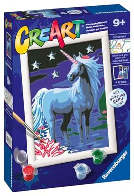 Ravensburger CreArt Schilderen op nummer magische eenhoorn - thumbnail
