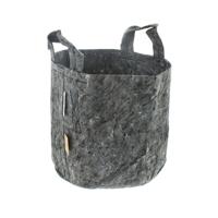 Root Pouch grijs met handvat 10 stuks 8L dia. 21x21 cm bloempot BTT - Btt - thumbnail