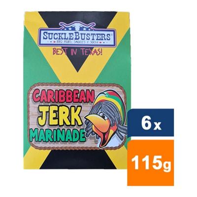 SuckleBusters - Caribbean Jerk Marinade - 6x 115g