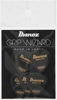 Ibanez PPA16XSGBK Grip Wizard Sand Grip plectrumset 6-pack extra heavy zwart - thumbnail