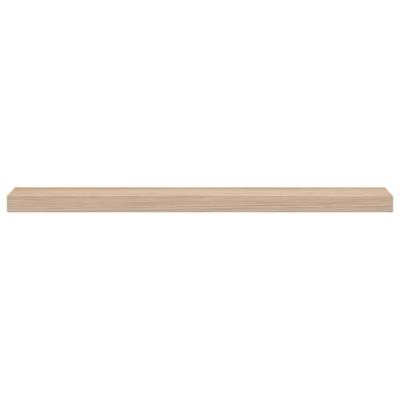 Wandschap 90x23,5x4 cm bewerkt hout - thumbnail