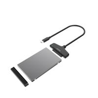 UNITEK Converter USB C 3.1 naar SATA-interface 6G, voor HDD en SSD harde schijven met grote capaciteit, super snel 6 GBPS, UASP-functie, mat, zwart, Y-1096A - thumbnail