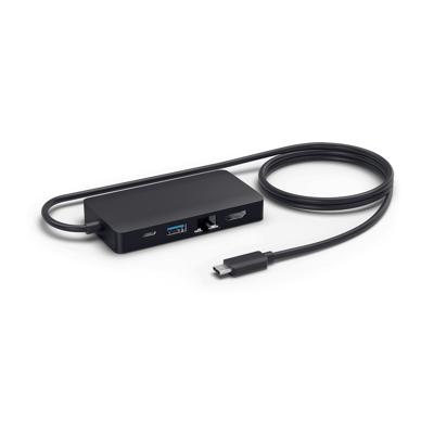 Jabra 14207-60 PanaCast USB Hub for USB-C Connection and Multiple Cable Outlets to Connect All of Your Devices with a Single USB-C Port, UK Plug
