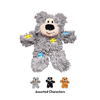 KONG CAT SOFTIES PATCHWORK BEAR ASSORTI 7,5X5X12,5 CM